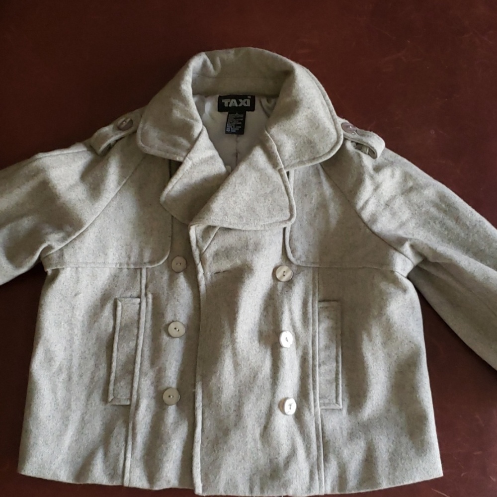 Gray wool jacket
